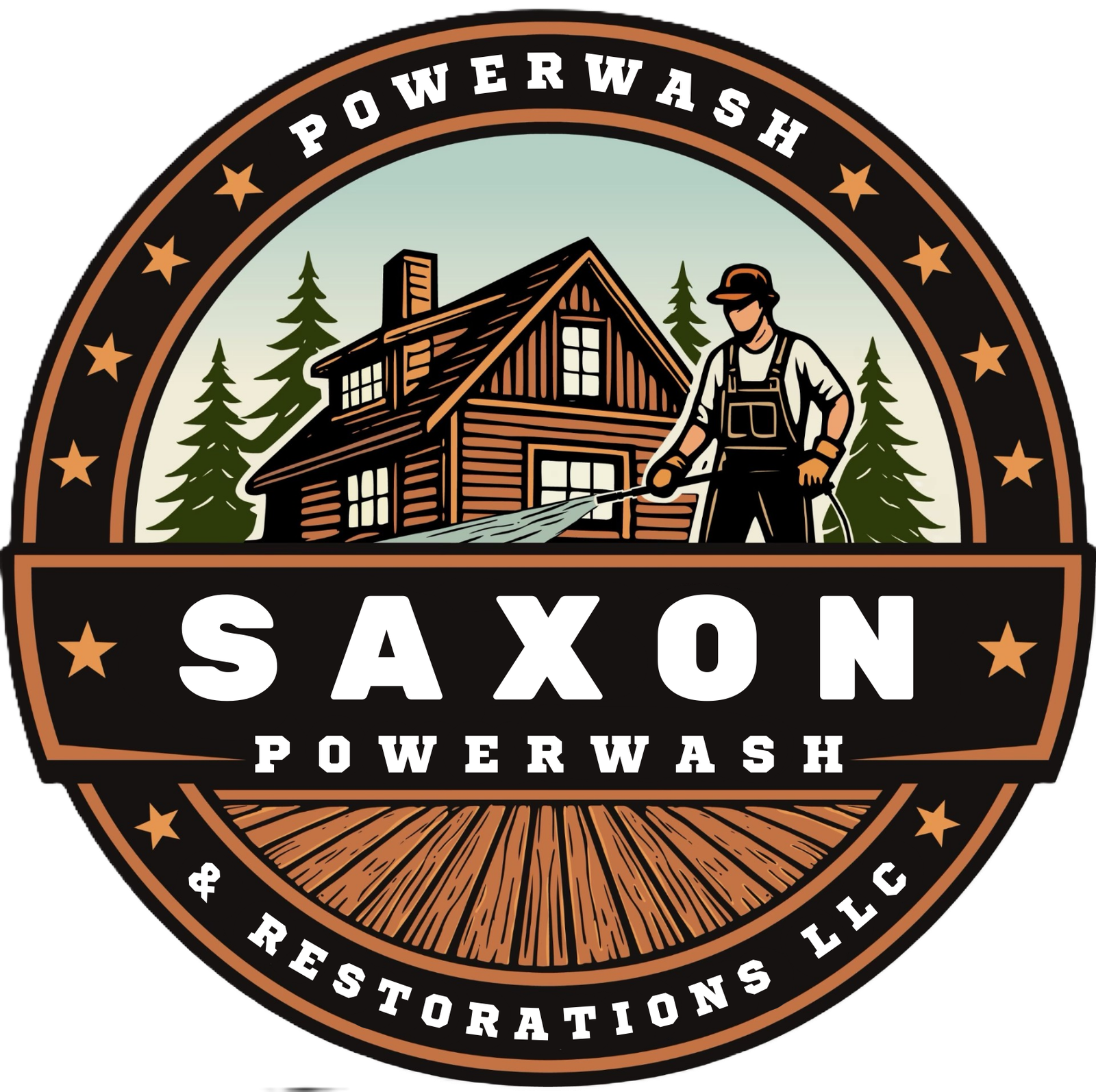 Saxon Powerwash and Restorations LLC logo, Leesburg VA